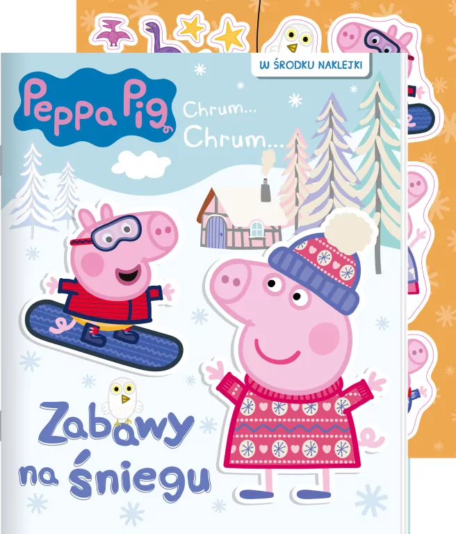 Peppa Pig. Zabawy w śniegu. Chrum... Chrum...nr 79 - tantis.pl