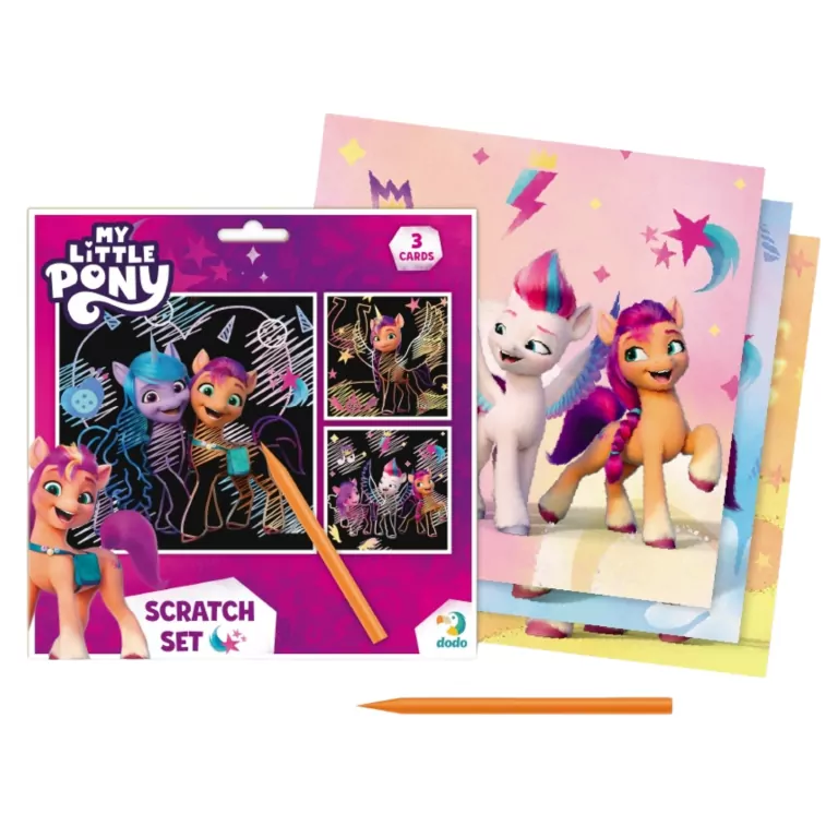 Zdrapka artystyczna. My Little Pony - tantis.pl