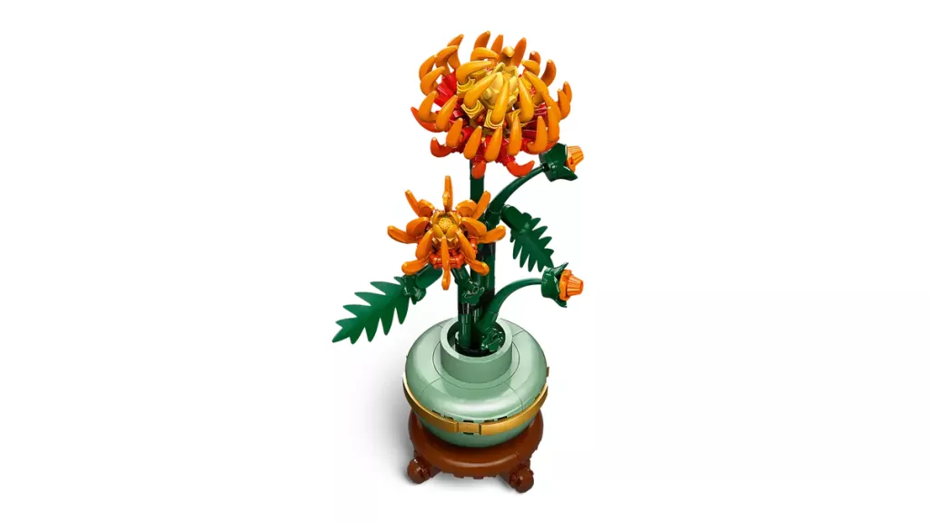 LEGO® Icons. Chryzantema 10368 - tantis.pl