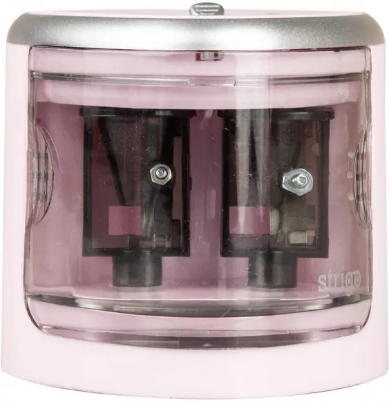 Strigo. Temperówka elektryczna, różowa - tantis.pl