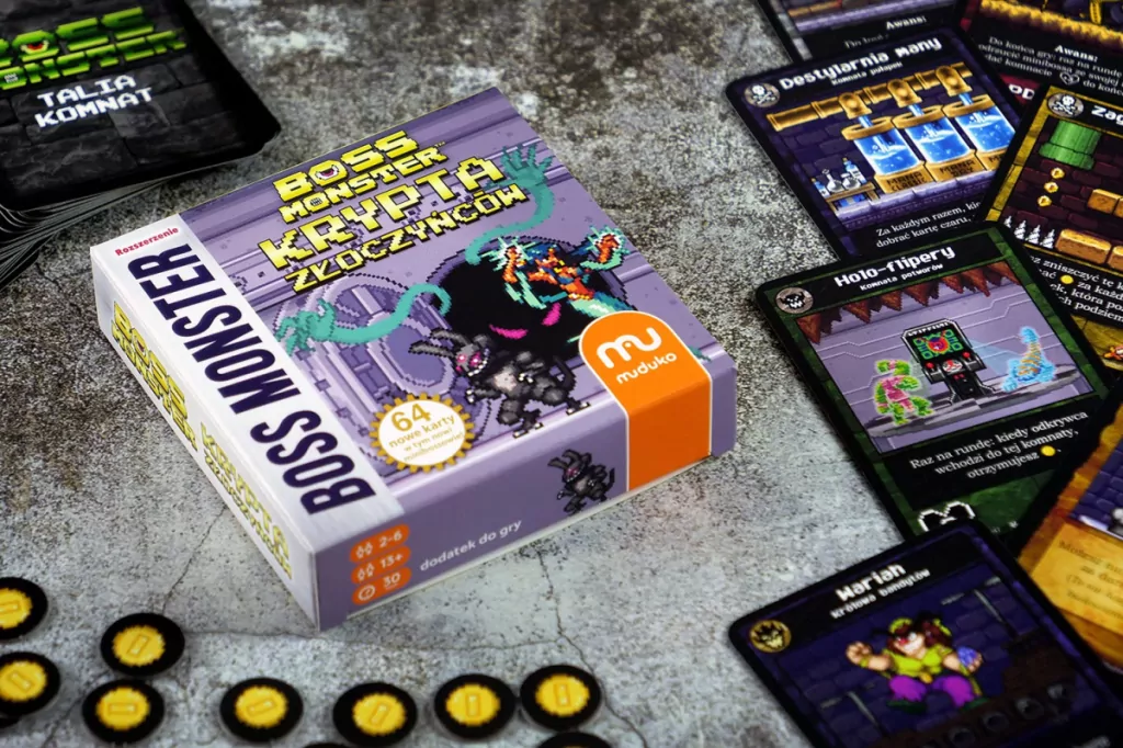 Boss Monster. Krypta Złoczyńców. Dodatek - tantis.pl