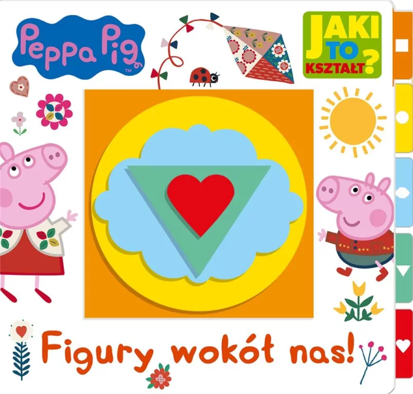 Peppa Pig. Jaki to kształt? cz. 2 Figury wokół nas - tantis.pl