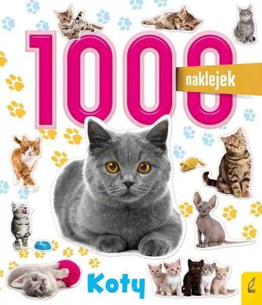 1000 naklejek. Koty - tantis.pl