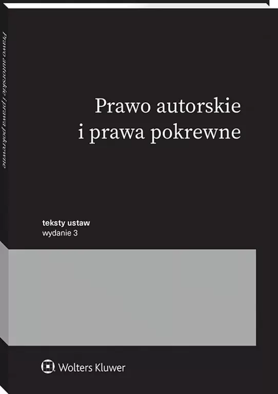 Prawo autorskie i prawa pokrewne. Przepisy w.3 - tantis.pl