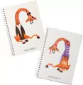 Kołonotatnik A5 80k.kratka SWING Żyrafa - tantis.pl