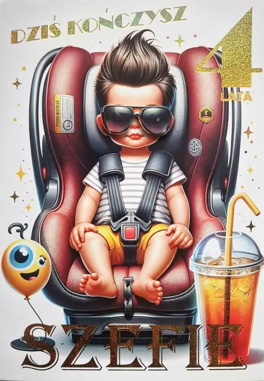 Karnet Urodziny 4 3K - tantis.pl