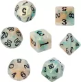 Komplet kości. RPG akrylowe. Ruda Złota - tantis.pl