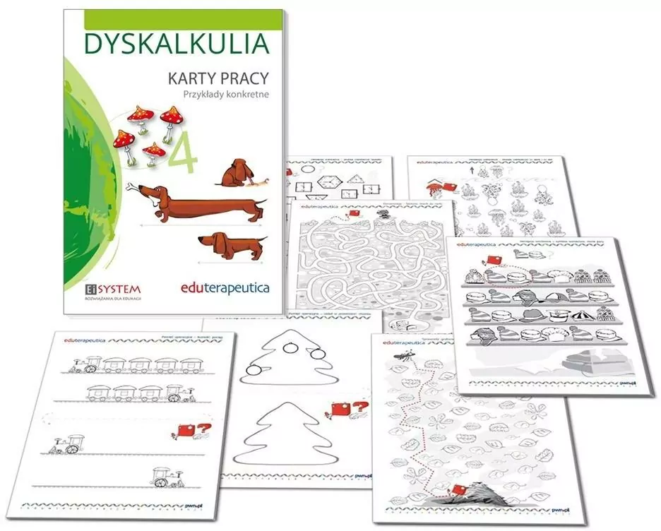 Dyskalkulia. Eduterapeutica. Karty pracy - tantis.pl