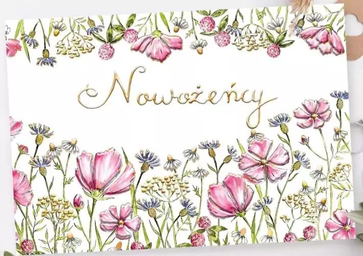 Karnet A5 Ślub Polne kwiaty - tantis.pl