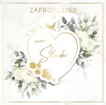 Zaproszenie Ślubu (5szt) - tantis.pl