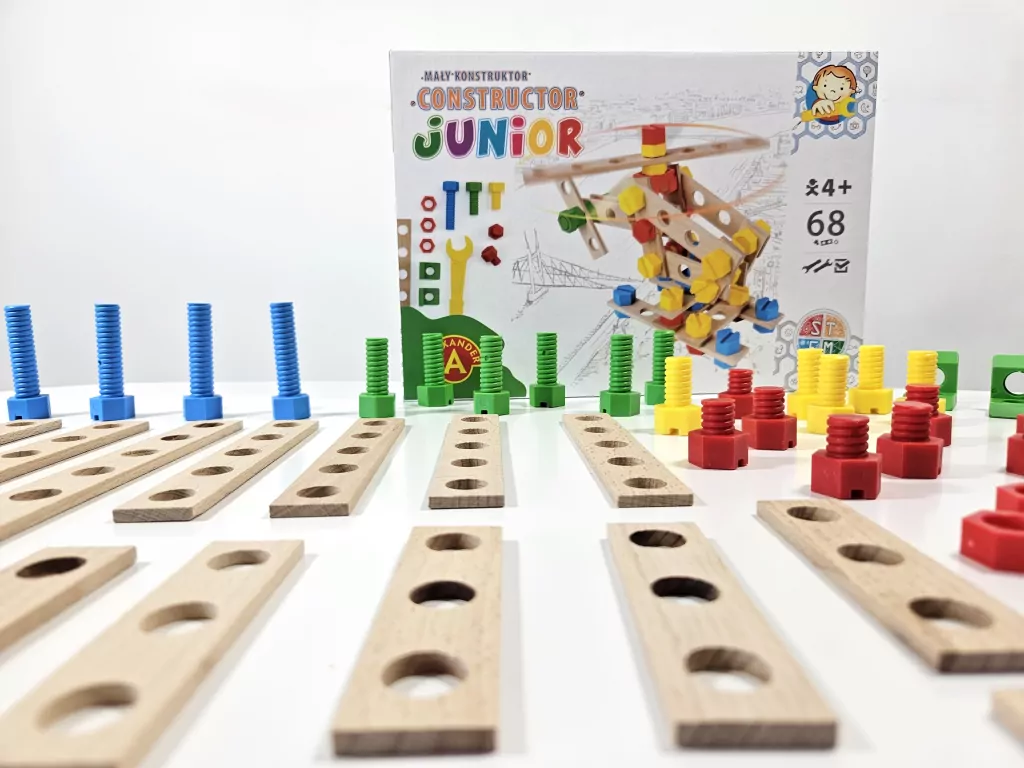 Helikopter. Mały Konstruktor Junior - tantis.pl