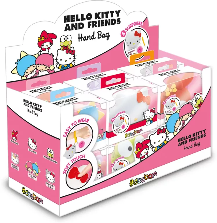 Hello Kitty Mini torebka z brelokiem MIX - tantis.pl