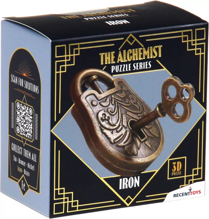 The Alchemist Puzzles: Iron łamigłówka Recent Toys - tantis.pl