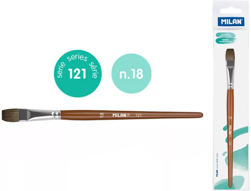 Pędzel nr 18 seria 121 MILAN - tantis.pl