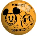 John Piłka jednokolorowa Mickey&Minnie 23cm mix - tantis.pl