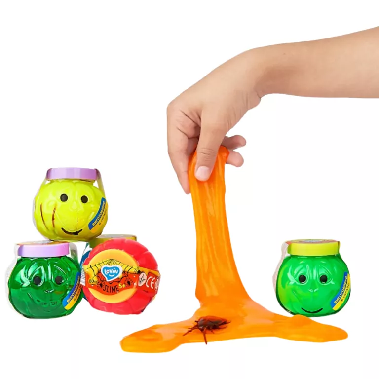 Glutek. Slime z niespodzianką. Dynia 80ml MIX - tantis.pl