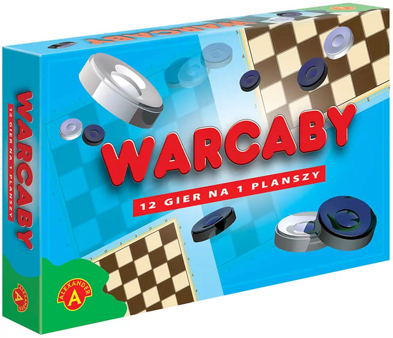 Warcaby. 12 gier na planszy - tantis.pl