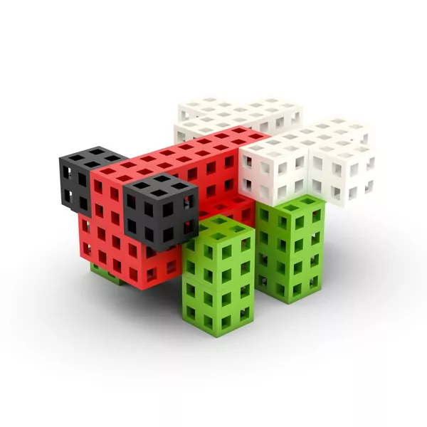 Klocki Meli Cube Classic 200 elementów - tantis.pl