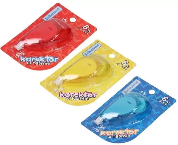 Korektor w taśmie 8m - tantis.pl
