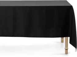 Obrus czarny 180x300cm