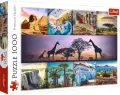 Puzzle 1000. Kolaż - Afryka - tantis.pl