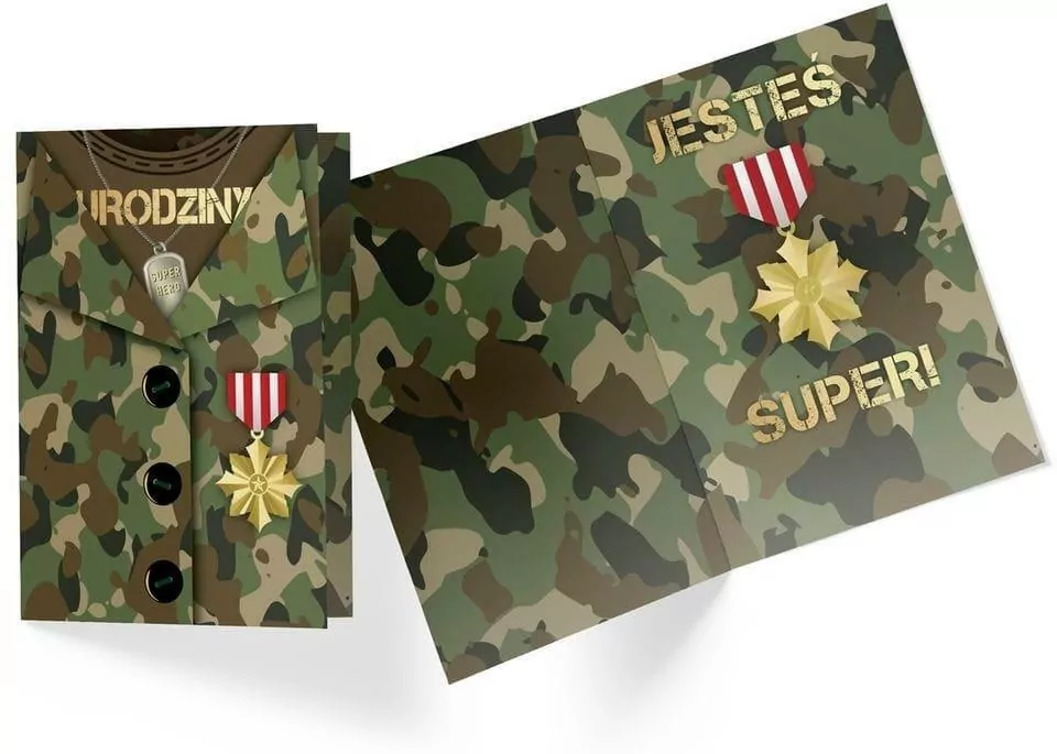 Karnet Urodziny moro - tantis.pl