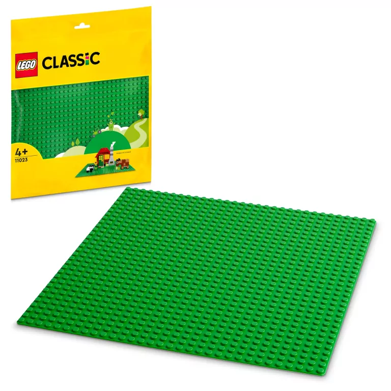 LEGO® Classic. Zielona płytka konstrukcyjna. 11023 - tantis.pl