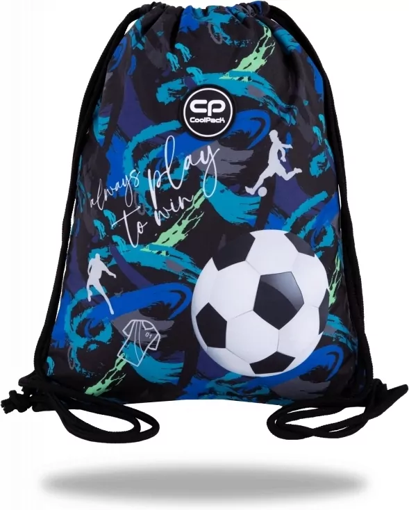 Coolpack, Worek na buty First - Football Navy (F159967) - tantis.pl