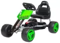 Gokart na pedały Speedy zielony - tantis.pl