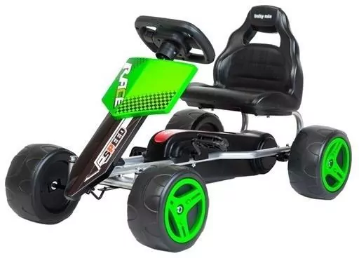 Gokart na pedały Speedy zielony