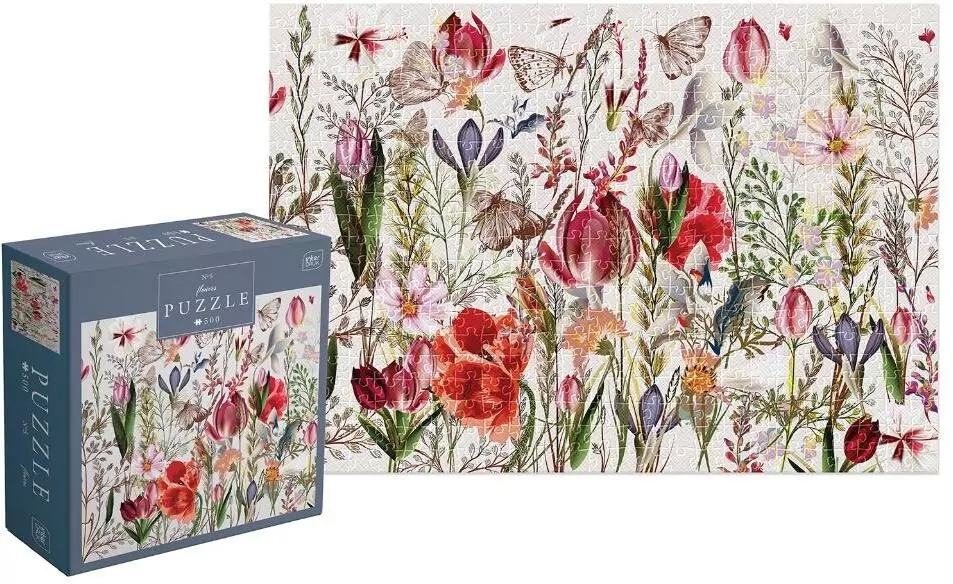 Puzzle 500 Flowers 5 - tantis.pl