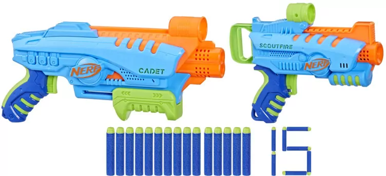 Hasbro. Wyrzutnia Nerf Elite Junior Ultimate Starter Set - tantis.pl