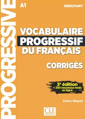 Vocabulaire progressif du Francais niveau debutant A1 klucz 3ed