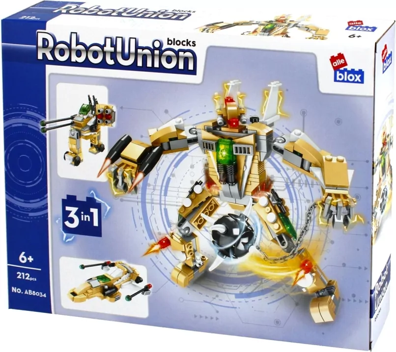 Klocki konstrukcyjne. Robot - tantis.pl