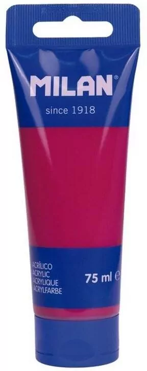 Farba akrylowa w tubce 75ml rożowy hibiskus MILAN - tantis.pl