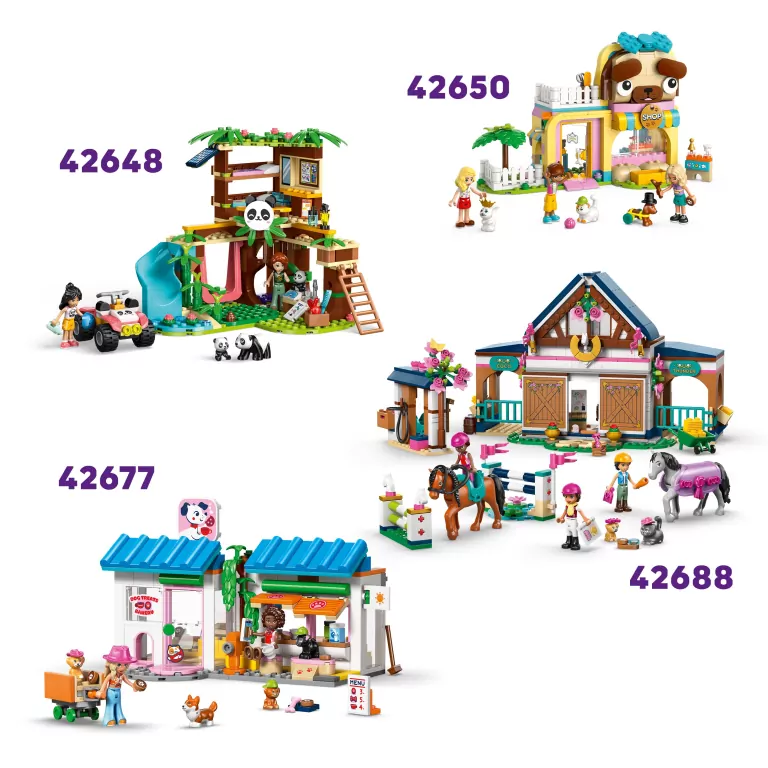 LEGO® Friends. Przyczepa z koniem 42695 - tantis.pl