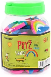 Gumka Shapes tęcza