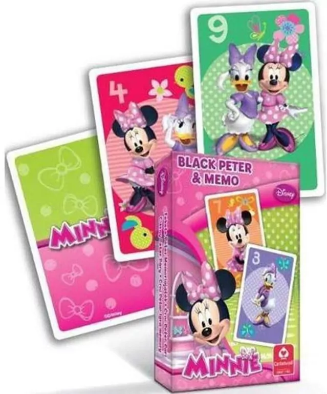 Karty do gry w piotrusia. Myszka Minnie - tantis.pl