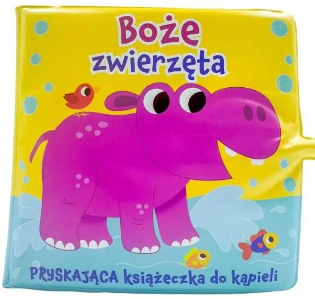 Boże zwierzęta. Pryskająca książeczka do kąpieli - tantis.pl