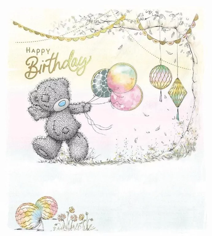 Kartka urodzinowa Happy birthday - tantis.pl