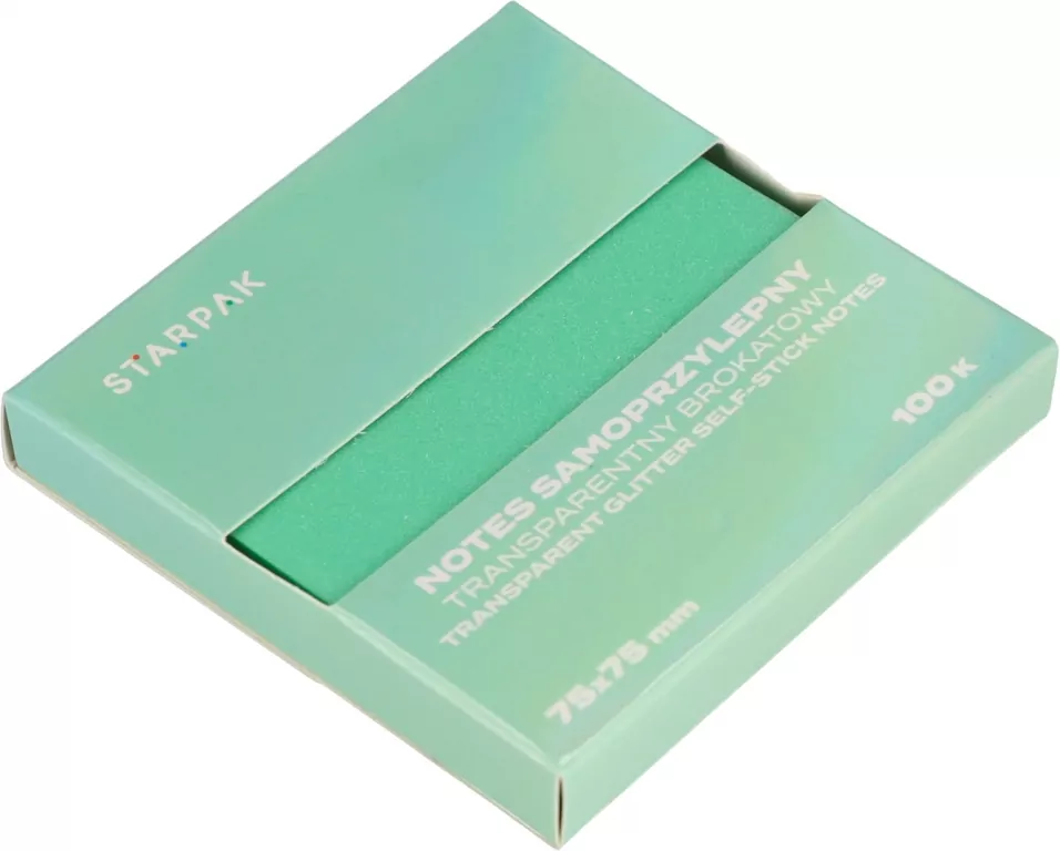 NOTES SPRZYL 75X75/100K TRANSP BROKZIE STK12/360 - tantis.pl