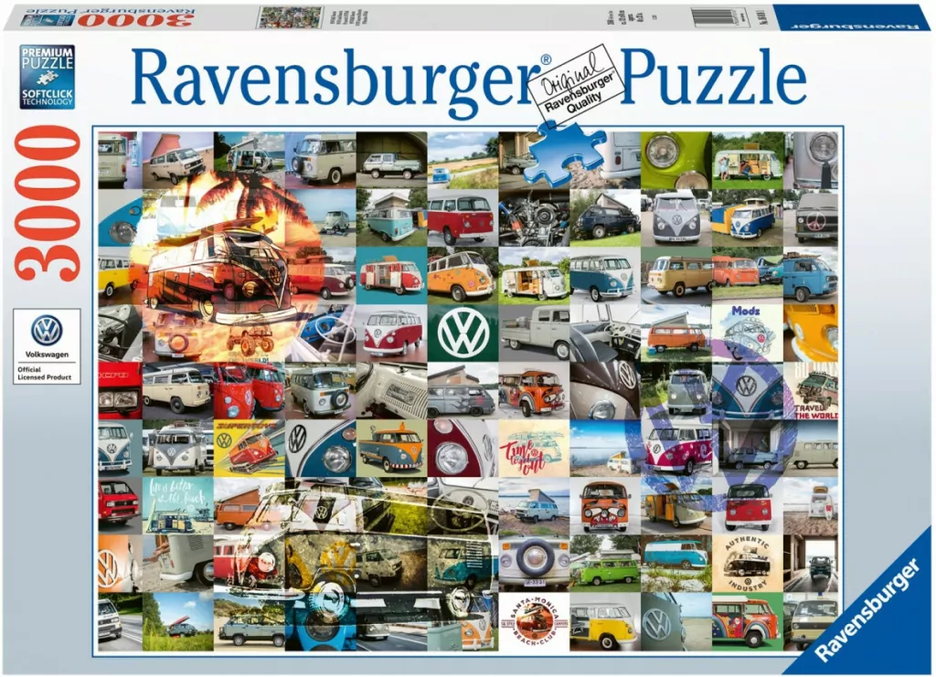 Puzzle 3000. 99 Momentów kampera VW - tantis.pl