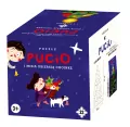 Puzzle. Pucio i Misia ubierają choinkę - tantis.pl