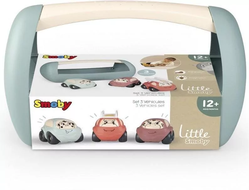 Smoby. Skrzynka z samochodzikami - tantis.pl