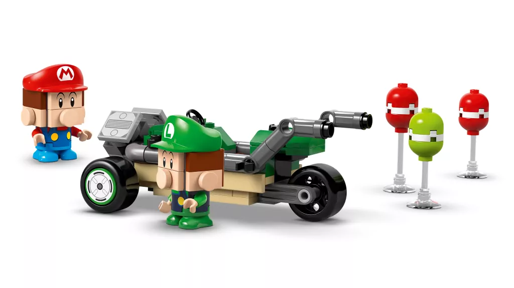 LEGO® Super Mario. Mario Kart™ – Baby Mario kontra Baby Luigi 72034 - tantis.pl