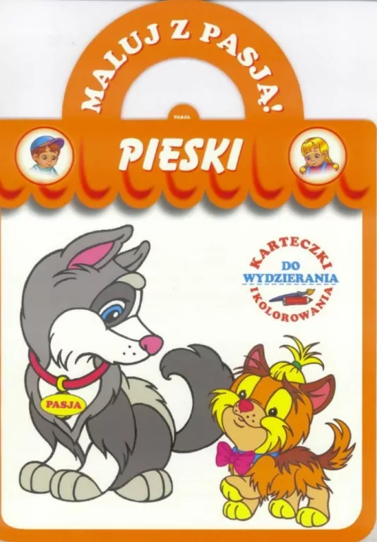 Pieski. Maluj z pasją - tantis.pl