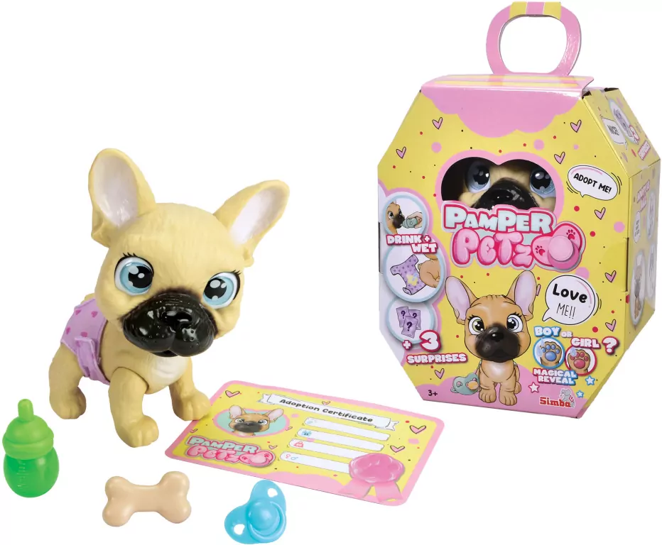 Pamper Petz Buldog francuski 15cm - tantis.pl