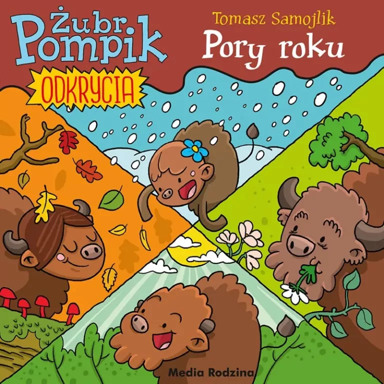 Żubr Pompik. Odkrycia. Pory roku - tantis.pl