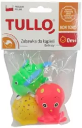Zabawki do kąpieli zwierzątka morskie