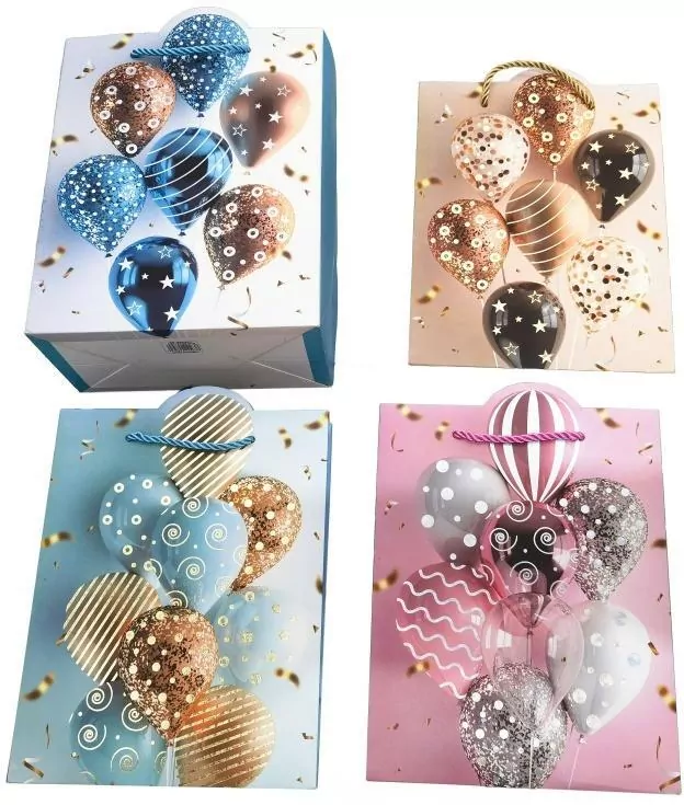 Torebka prezentowa 41,50x30x12cm MIX - tantis.pl